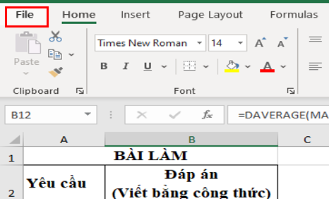 cách in 2 mặt trong Excel