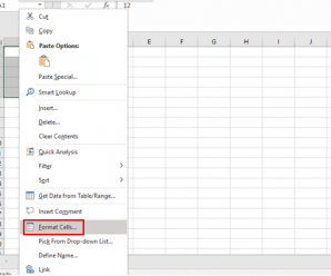 Chuyển đổi định dạng số sang text trong Excel